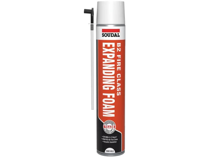 Soudal B2 Fire Class Expanding Foam HAND HELD 750ml