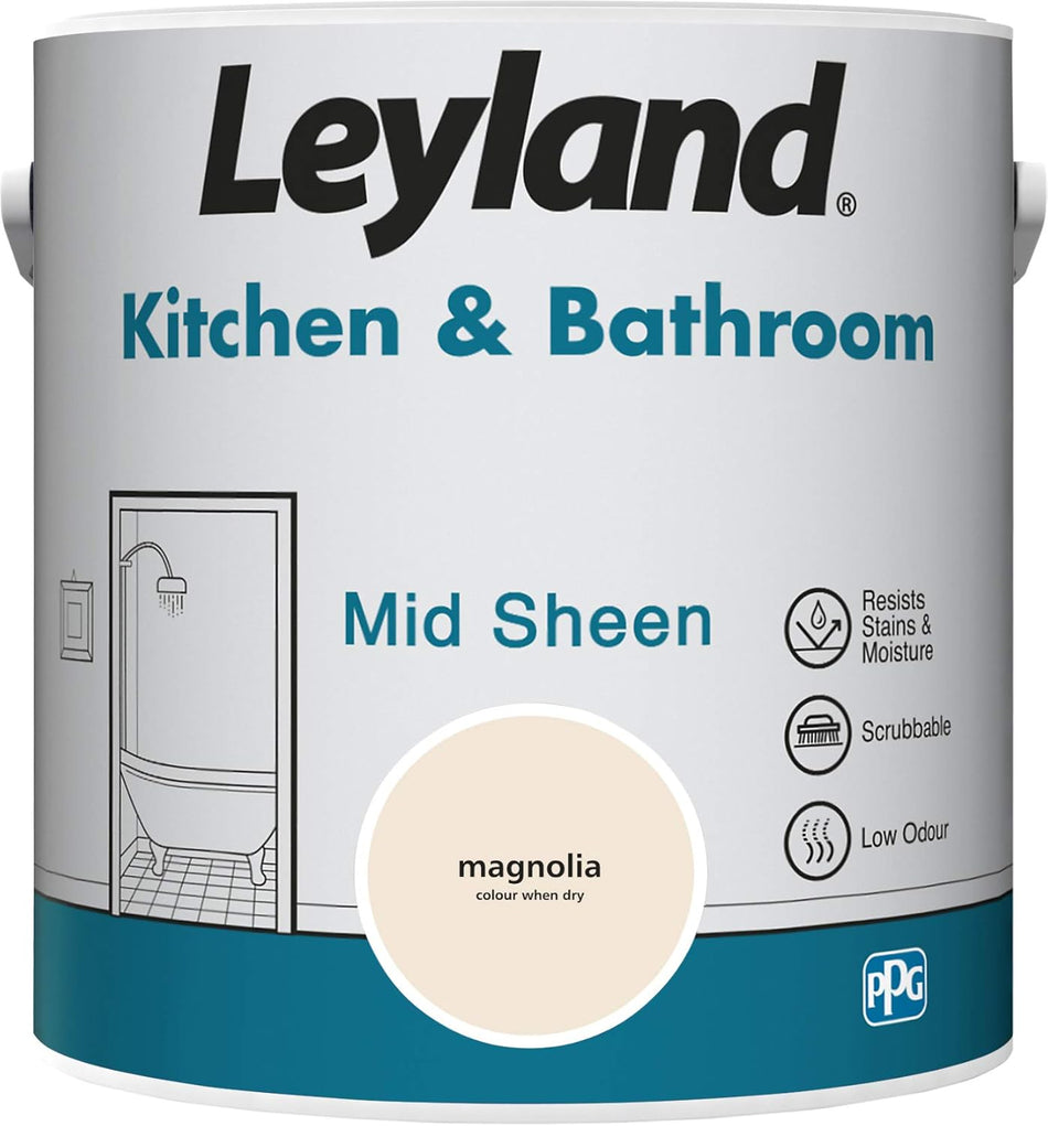 Leyland Kitchen & Bathroom Paint 2.5ltr
