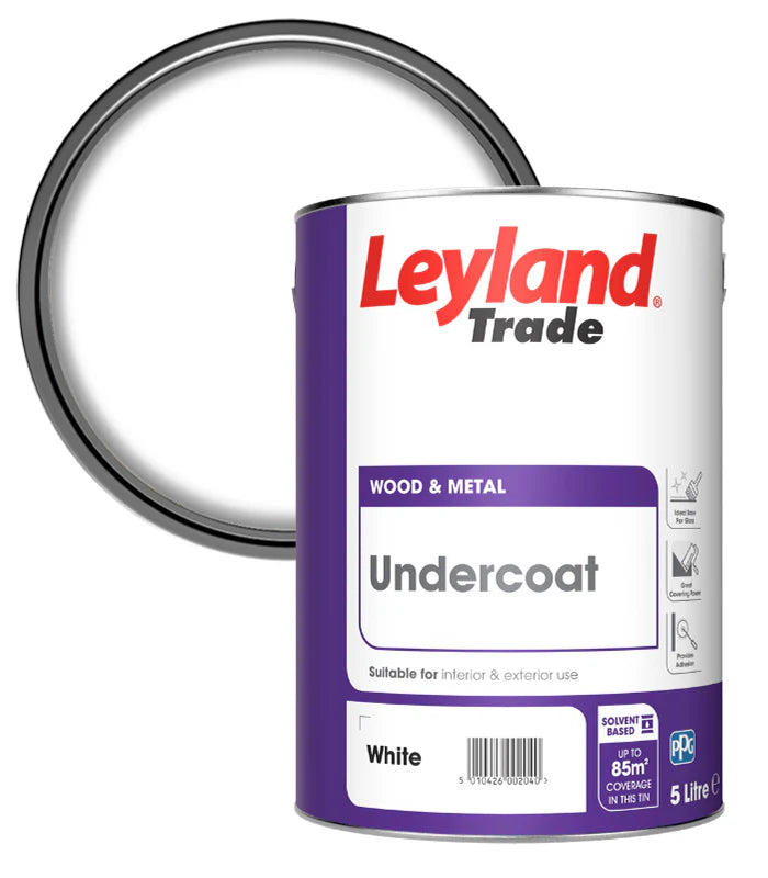 Leyland Trade Undercoat Paint White