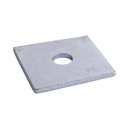 Square Plate Washers - Zinc M12 x 50 x 50 x 3mm (100)