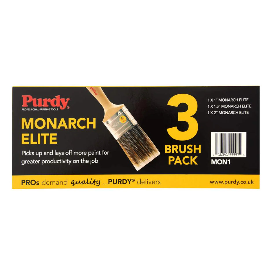Purdy Monarch Elite Brush Pack (MON1) (SPECIAL OFFER WHILE STOCKS LAST)