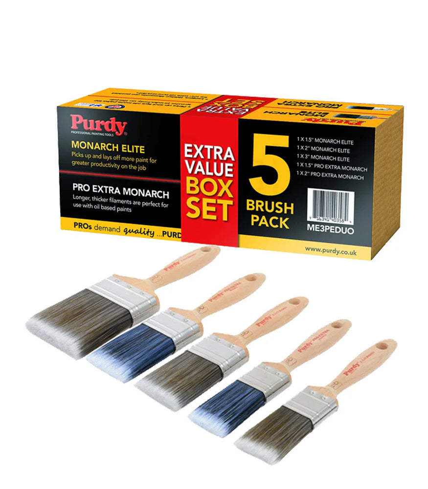 Purdy Monarch Elite & Pro Extra Monarch 5 Pack (ME3PEDUO)  (SPECIAL OFFER WHILE STOCKS LAST)