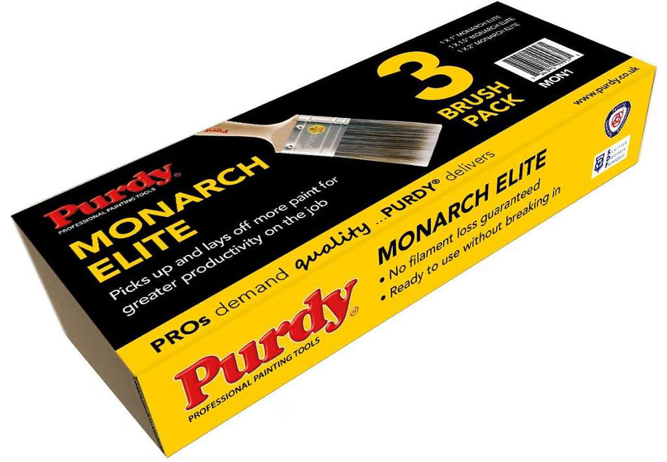 Purdy Monarch Elite Brush Pack (MON1) (SPECIAL OFFER WHILE STOCKS LAST)