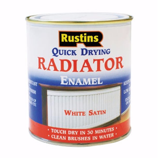 Rustins Quick Dry Radiator Paint 500ml