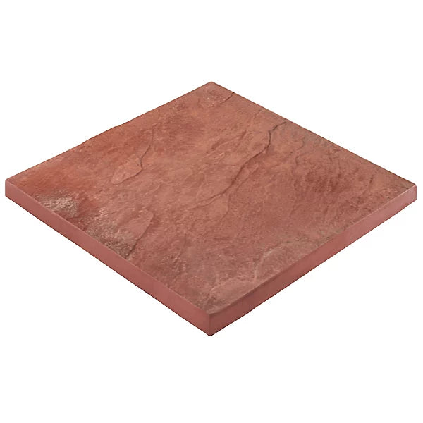 Peak Riven Utility Paving Red 450mm x 450mm x 30mm