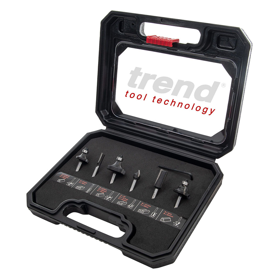 Trend SET/SS11X1/2TC - 6pc starter cutter set 1/2