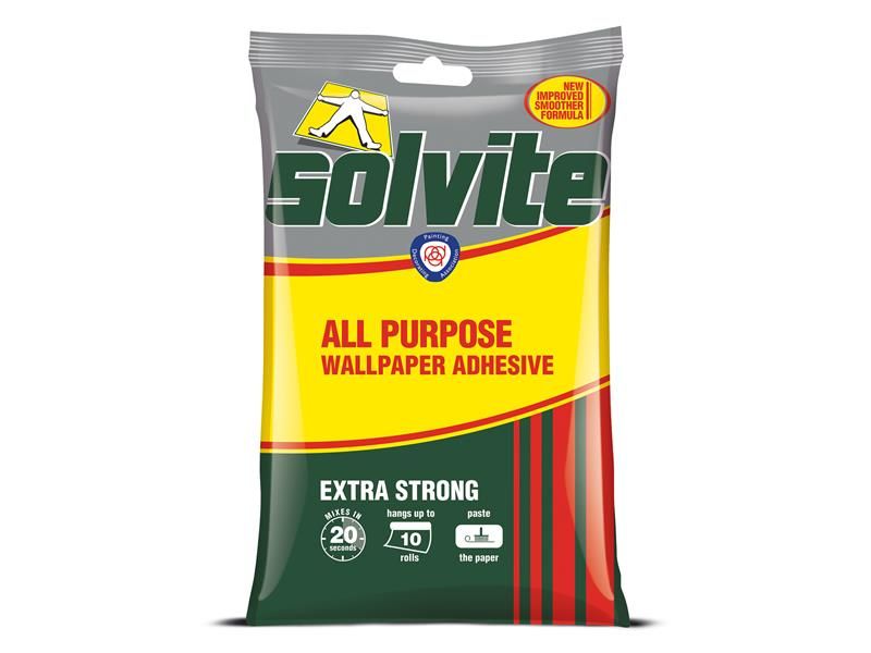 Solvite All Purpose Wallpaper Paste Sachet 10 Roll