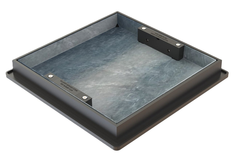 Manhole Cover Galvanized SCREED TRAY TYPE SQUARE TO ROUND 440mmx440mm x52mm