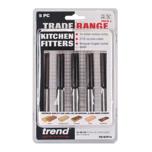 Trend TR/KFP/3 - Kitchen fitters pack TR17 x 5 pieces